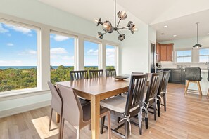 Dining Area with Ocean Views on Third Level