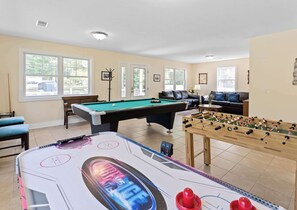 Hawk's Haven - Rec Room Game Tables