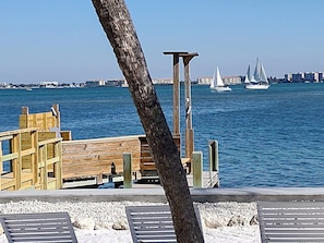 Panoramic Boca Ciega View from Boca Vista Private Beach