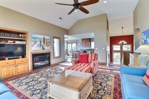 Top-level living area.