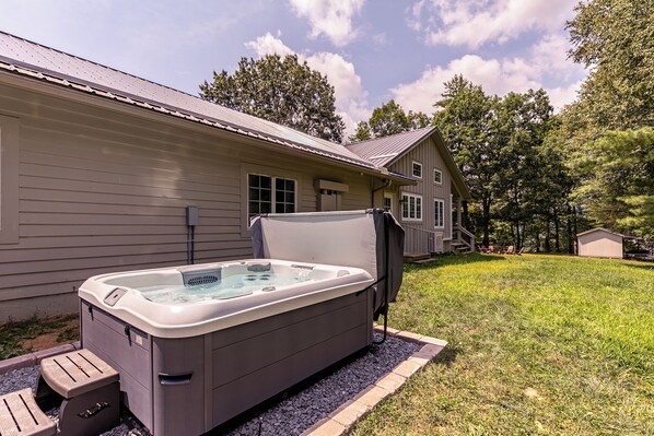 Bubbelpool utomhus