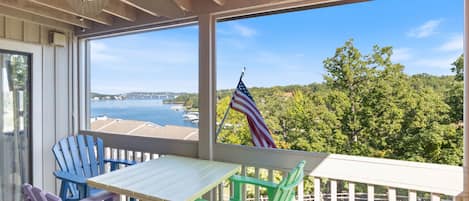 Wonderful Main Channel Views from Elevated Balcony