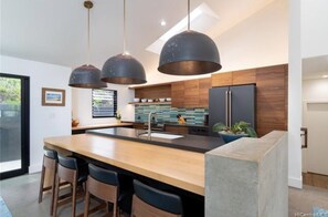 chef's custom kitchen
