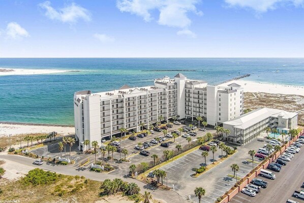 Our condo is surrounded by water! Best views in Orange Beach!