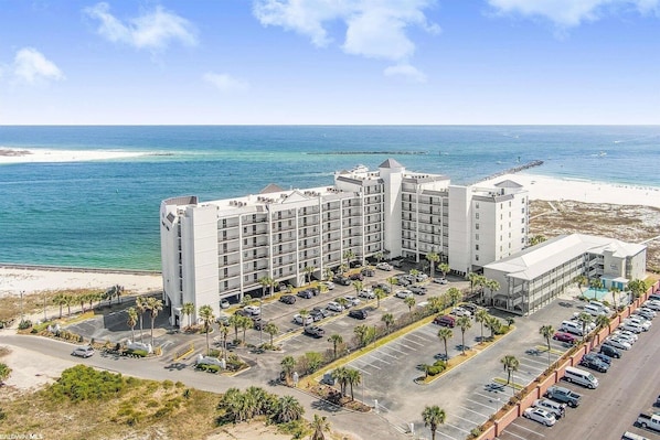 Our condo is surrounded by water! Best views in Orange Beach!