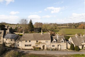 Aerial view of The Old Forge & The Smithy, our residence 