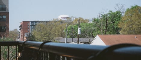 View of the Auburn Watertower from Balcony