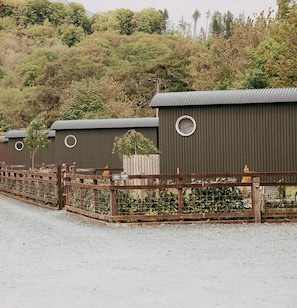 4 handcrafted shepherds huts 