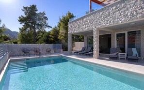 Villa Belpur | The pool area