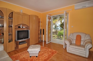 Living room with TV