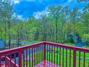 Balcony from master bedroom - Pocono