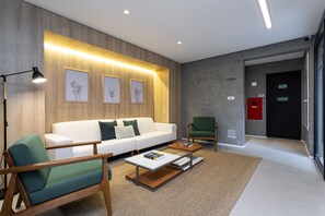 Sala de estar en el lobby