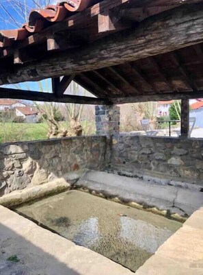 The Lavoir - ancient washing house in the back of the house.