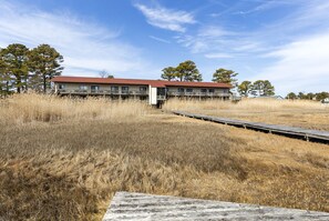 View of the Inn from the Dock.