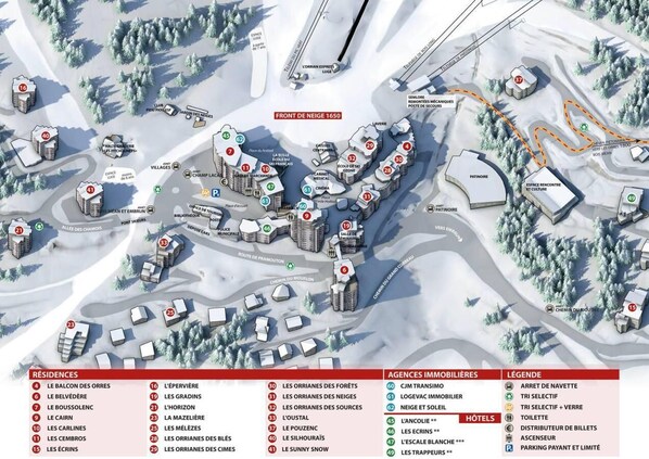 Karta över boendet