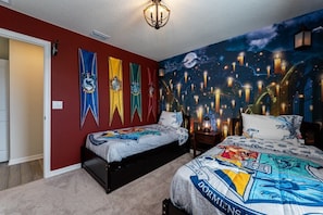 Step into a magical world with this enchanting theme room, perfect for fans of all ages!