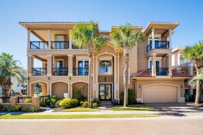 House Across the Street from the Beach