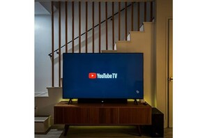 65" Smart TV. YouTube TV. Netflix. Apple TV.
