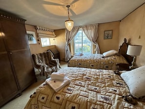 Bedroom 1 luxurious twin bedded room
