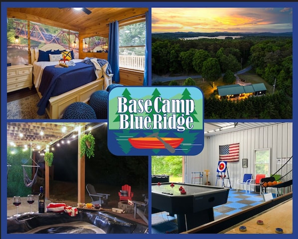 Welcome to BaseCamp Blue Ridge...where cozy comes standard and carefree timelessness awaits!