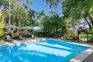 While you won't have access to the resort's main pool. There is a shared pool about 50m from the villa to enjoy a refreshing dip after a day on the course.