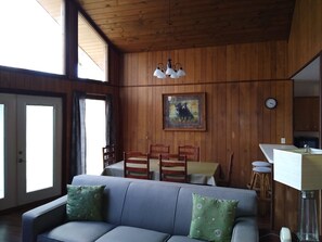 Dining area next to kitchen