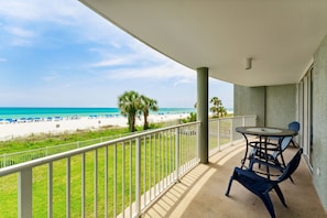 Gulf View Furnished Balcony