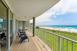 Gulf View Furnished Balcony