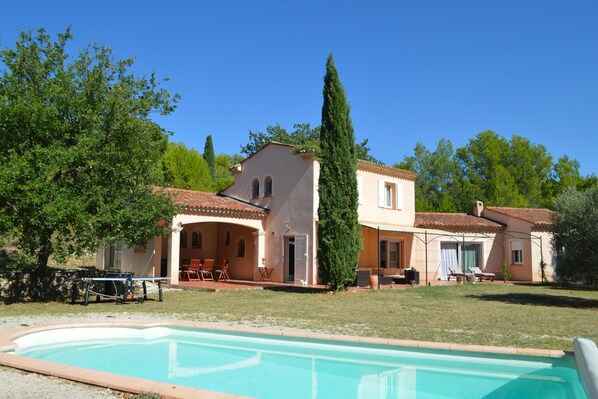 Piscine maison de vacances
