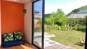 View from the large living room