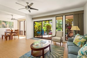 Living Room, Dining Room and Lanai