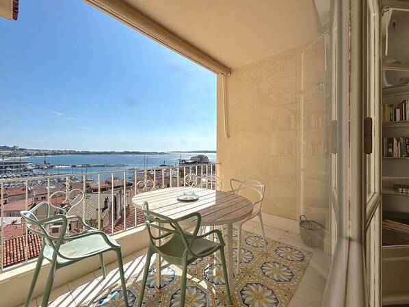 terrace and view