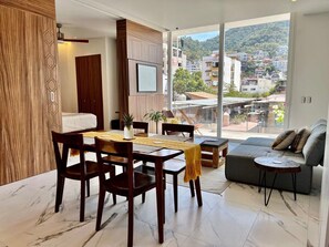 Living-dining area.