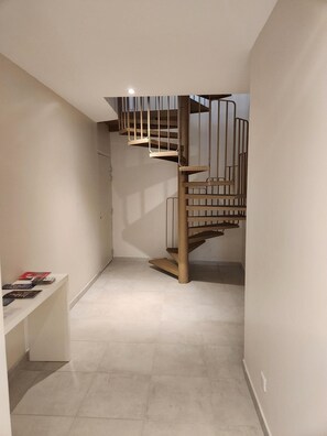 Interior entrance