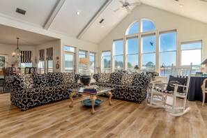 Living Room At Ease Dauphin Island Beach Rentals