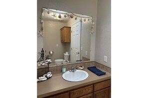 Hallway bathroom