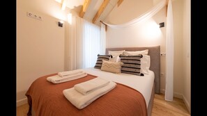 Bright bedroom with a high quality mattress for a restful sleep. #bedroom #comfort #airbnb
