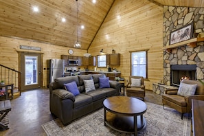 Main floor open living.