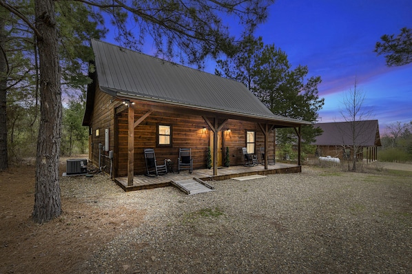 Welcome to our cozy cabin.