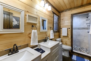 Main floor bathroom.