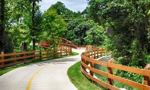 We are located less than a mile from the Razorback Greenway - NWA's premiere trail system!