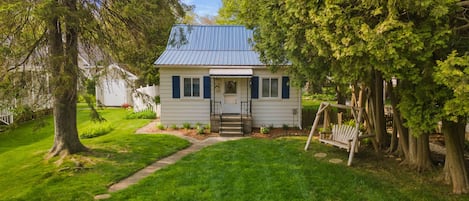 Front of cottage