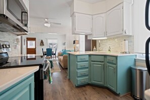 Fully equipped kitchen with all your cooking necessities