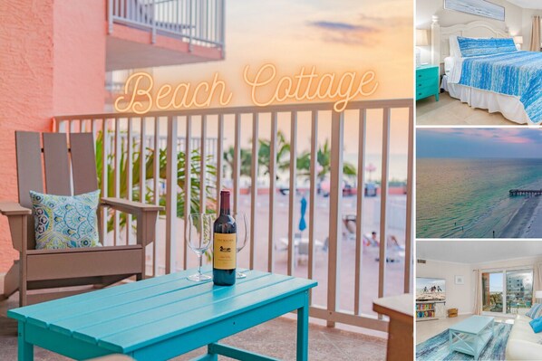 Newly remodeled and decorated 3BR 2 BA Condo Directly on the Beach.