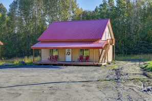 Property Exterior | Driveway (3 Vehicles) | Other Rentals On-Site