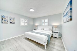 Primary Bedroom with King Size Bed and Ensuite Bathroom