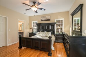 Primary Bedroom with King-Sized Sleep Number Bed