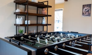 Get pumped and excited playing games with a foosball table