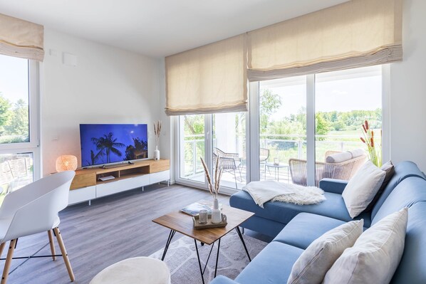 Wohnbereich mit TV