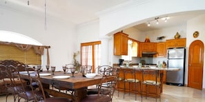 Casa Barcelona San Felipe Baja California Vacation Rental - diner area